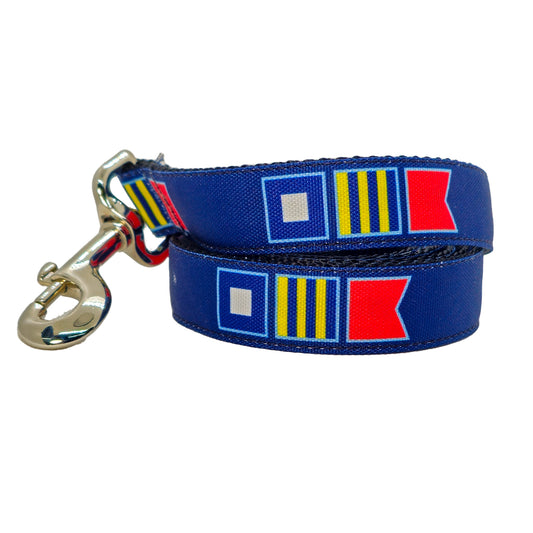 Personalized Nautical Flag Lead